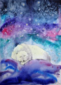 ‘While the ocean sleeps under the ice’, Marichka Zaikina, 9 years old, (teacher O.S. Abakumova), Pittsburgh, USA ‘While the ocean sleeps under the ice’, Marichka Zaikina, 9 years old, (teacher O.S. Abakumova), Pittsburgh, USA