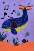 ‘Whale symphony’, Anhelina Melnyk, 10 years old, (teacher L.M. Yakubko), Gorodok ‘Whale symphony’, Anhelina Melnyk, 10 years old, (teacher L.M. Yakubko), Gorodok