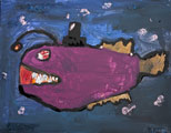 ‘Aristocratic anglerfish’, Marcel Nabiev, 8 years old, (teacher O.S. Abakumova), Pittsburgh, USA ‘Aristocratic anglerfish’, Marcel Nabiev, 8 years old, (teacher O.S. Abakumova), Pittsburgh, USA