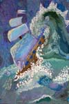 'Wave-dragon', Nomerovsky Mikhail, 11 years. Vladimir-Volynskiy