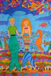 'Happiness of little mermade', Li Anzhela, 13 years, Kostanay