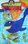 'Whale - the robber', Balanchevadze David, 6 years, Kramatorsk