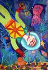 'This fine underwater world…', Alyoshina Anastasiya, 9 years, Shakhty