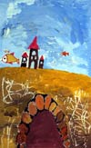 'Underwater world', Voronina Maria, 6 years, Novovarshavka