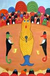 'At a concert', Polikevich Yulia, 9 years, Melitopol