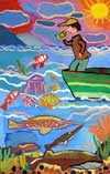 'Studying of the underwater world', Koltychkin Anton, 9 years, Shakhty