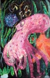 'Sir octopus', Peleshchak Polina, 9 years, Netishin