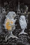 ‘Ural small fishes in Paris’, Spirenkova Tatyana, 14 years, (teacher Muradova L.N.), Orenburg ‘Ural small fishes in Paris’, Spirenkova Tatyana, 14 years, (teacher Muradova L.N.), Orenburg