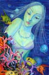 ‘Mistress of the sea’, Kotova Viktoria, 14 years, (teacher Popova N.L.), Kramatorsk