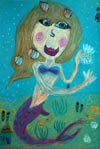 ‘Mermaid’, Sergey Zubenko, 8 years, (teacher L.I.Krasovskaya), Krivoy Rog