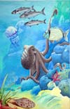 ‘Sea monster’, Yulia Danilyuk, 11 years, (teacher L.A.Babeeva), Simferopol
