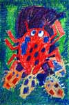 ‘Family of crabs’, Pavel Ochekov, 10 years, (teacher L.I.Kuznetsova), Omsk 