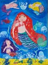 ‘Round dance of mermaids’, Ariadna Mayer, 5 years, (teacher L.I.Rybnitskaya), Zaporozhie