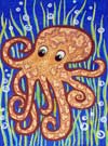 ‘Cheerful little octopus’, Anastasia Razzoryonova, 11 years, (teacher A.N.Arseeva), Dzerzhinsk (Russia) 