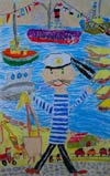 ‘Brave captain’, German Zhukovskiy, 7 years, (teacher Yu.Yu.Rusalim), Donetsk
