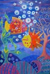 ‘Sea friendship’, Natalia Anokhina, 9 years, (teacher I.S.Shumno), Krasnyy Luch