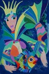 ‘Queen of fishes’, Aleksandra Kleymanova, 9 years, (teacher S.A.Stolnaya), Shakhty