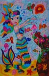 ‘Little mermaid’, Eleonora Lushchik, 9 years, (teacher E.V.Shulzhenko), Kiev