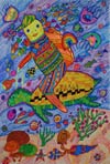 ‘Sea taxi’, Anastasia Morozova, 10 years, (teacher G.A.Radchenko), Sochi 