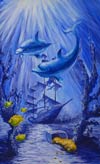 ‘Underwater Odyssey’, Yulia Shvydka, 16 years, (teacher V.M.Miroshnik), Drabiv 