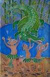 ‘Lord of Nile’, Polina Reshetnyak, 11 years, (teacher G.N.Reshetnyak), Artemovsk 