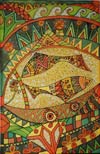 ‘Beautiful underwater world’, Irina Soroka, 13 years, (teacher O.Avdikovich), Volochisk 