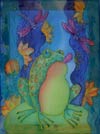 ‘Cheerful frog’, Maria Belokobylskaya, 11 years, (teacher V.V.Kolokolova), Gorlovka