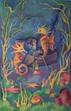 ‘Guards of treasures’, Alena Popova, 15 years, (teacher E.V.Trofimova), Biysk