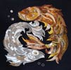 ‘Dancing fishes’, Ekaterina Nevolina, 17 years, (teacher T.A.Vinogradskaya), Abakan (Khakassia)