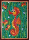 ‘Our friend – golden hippocampus’, Diana Zaslavskaya, 6 years, (teacher A.G.Bardikova), Lugansk 