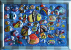 ‘Miracle fishes’, Aleksandra Klimenko, 12 years, (teacher V.G.Klimenko), Torez 