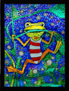 ‘Cheerful young frog’, Sonya Slobodyan, 12 years, (teacher V.P.Degtyaryova), Alchevsk