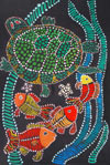 ‘Underwater bustle’, Irina Zaverukha, 10 years, (teacher  V.V.Kachina), Chuguev