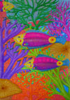 ‘In coral jungle’, Alina Goray, 10 years, (teacher  A.N.Ermilova), Molodogvardeysk