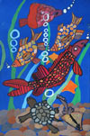 ‘Sea life’, Valeria Lysenko, 10 years, (teacher V.V.Kachina), Chuguev