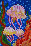 ‘Jellyfishes’, Alexandra Treskova, 14 years, (teacher A.N.Arseeva), Dzerzhinsk