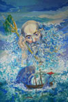 ‘Sea lord’, Maria Kormashova, 15 years, (teacher V.A.Anoshin), Murom