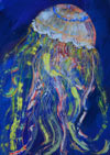 ‘Jellyfish tsianeya’, Ekaterina Kostrova, 13 years, (teacher N.I.Korsun), Pyatigorsk
