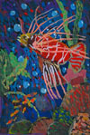 ‘Ashkey flying’, Viktoria Vorokhova, 8 years, (teacher M.V.Galyamova), Novokuznetsk