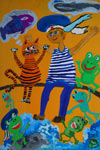 ‘Boasters!’, Rostislav Lutkov, 10 years, (teacher O.A.Lutkova), Perevalsk 