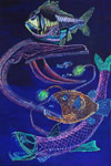 ‘Inhabitants of underwater depths’, Maria Naumova, 12 years, (teacher T.A.Gorbunova), Dimitrov 