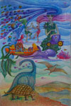 ‘Secret of the ocean’, Nadezhda Oksanich, 14 years, (teacher S.A.Sedneva), Krivoy Rog