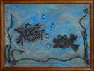 ‘A fish in aquarium’, Valeria Tutukarova, 9 years, (teacher I. I. Dmitriyeva), Vilyuysk 