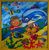 ‘Lovely dolphin’, Diana Chernenko, 13 years, (teacher V.A.Chernenko), Kramatorsk 