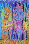 ‘The artist - an octopus’, Darya Cherkasova, 8 years, (teacher .V.Nedavnyaya), Izyum