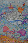 ‘Master of seas and oceans’, Ivan Pelekh, 8 years, (teacher �.V. Nedavnyaya), Izyum
