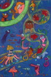 ‘Cheerful starts’, Alyona Shadrina, 13 years, (teacher A. A. Makhmutov), Tashkent