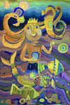 'Little Mermaid', Anna Russkikh, 6 years, (teacher O.Yu.Maltseva), Kemerovo