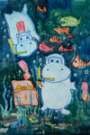 ‘In search of treasure’, Danil Mikhalik, 7 years, (teacher A.Yu.Shcherbak), Krivoy Rog