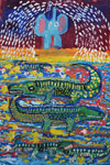 ‘Cool water’, Kirill Bondarenko, 7 years, (teacher V.Karpenko), Tokary